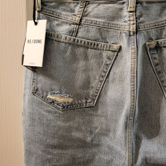 RE/DONE Midi Denim Skirt - Picture 7 of 8